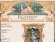 Tablet Screenshot of blooddrop.com